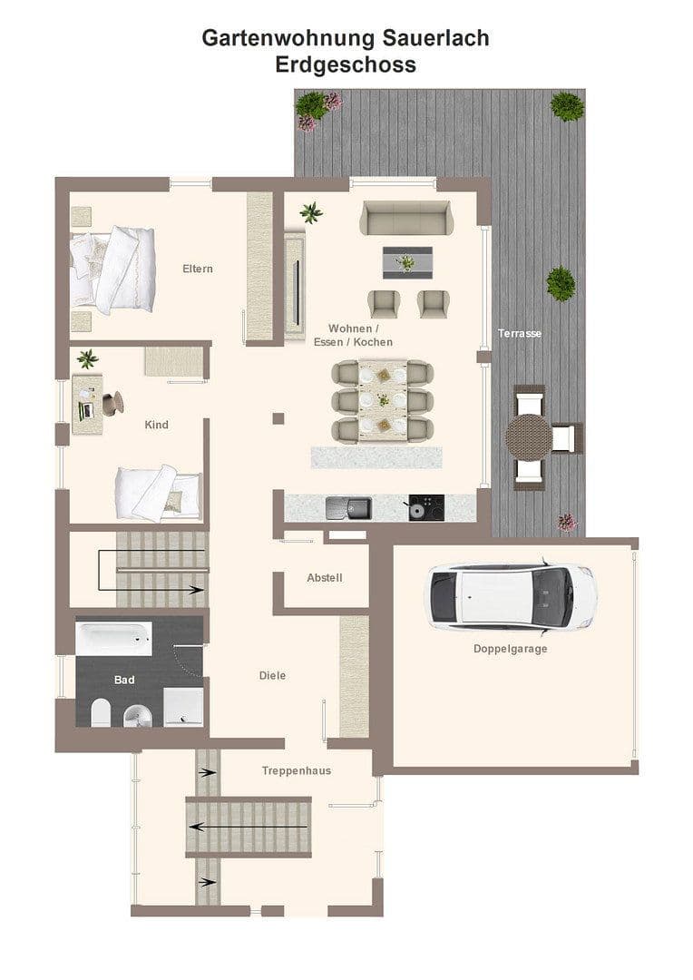 Predaj bytu 4-izbový 167 m², Sauerlach, Bavorsko Predaj bytu 4-izbový 167 m², Sauerlach, Bavorsko