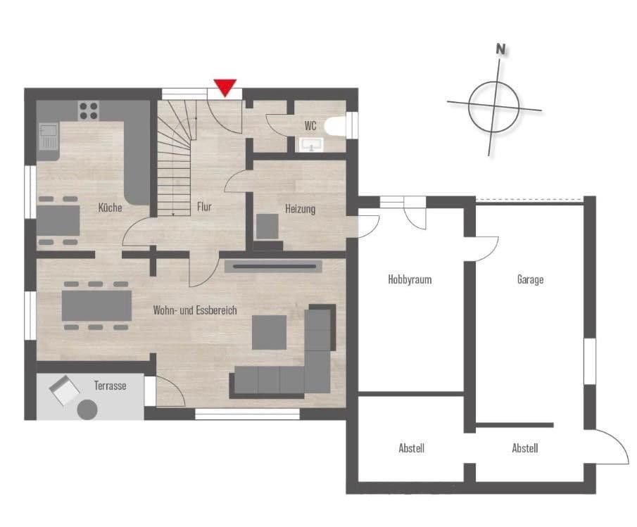 Predaj domu 105 m², pozemek 732 m², Himmelpforten, Dolné Sasko Predaj domu 105 m², pozemek 732 m², Himmelpforten, Dolné Sasko
