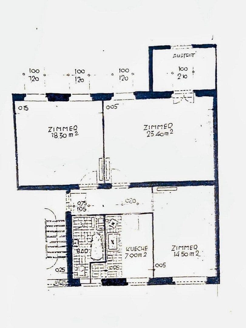 Predaj bytu 3-izbový 76 m², Nürnberg, Bavorsko Predaj bytu 3-izbový 76 m², Nürnberg, Bavorsko