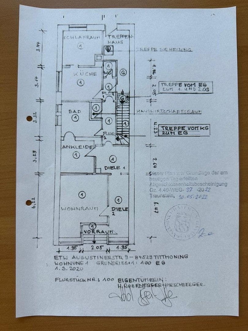 Prenájom bytu 4-izbový 105 m², Augustiner str. 9, Tittmoning, Bavorsko Prenájom bytu 4-izbový 105 m², Augustiner str. 9, Tittmoning, Bavorsko