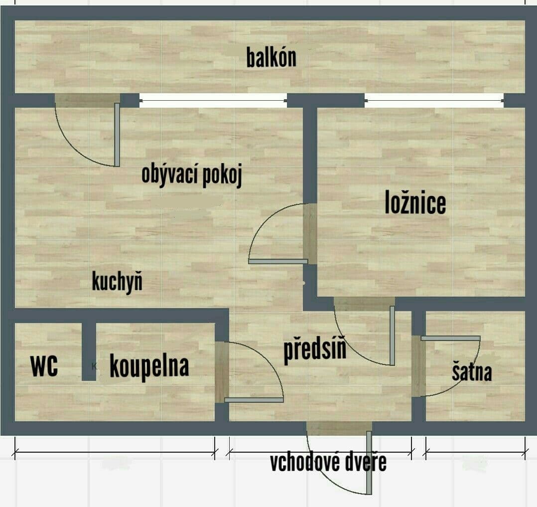 Predaj bytu 2-izbový 35 m², Revoluční, Litoměřice, Ústecký kraj Predaj bytu 2-izbový 35 m², Revoluční, Litoměřice, Ústecký kraj