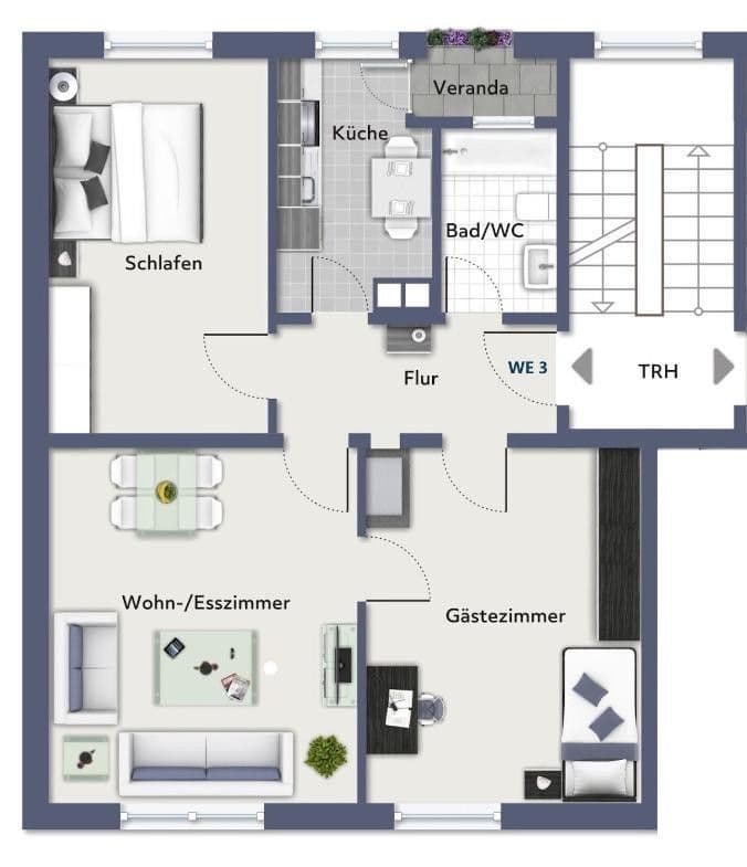 Predaj bytu 3-izbový 73 m², Kniebisstraße 10, Stuttgart, Bádensko-Wurttembersko Predaj bytu 3-izbový 73 m², Kniebisstraße 10, Stuttgart, Bádensko-Wurttembersko