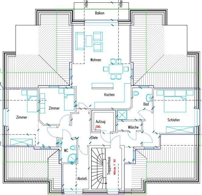 Prenájom bytu 4-izbový 123 m², Stadtlohn, Severné Porýnie - Westfálsko Prenájom bytu 4-izbový 123 m², Stadtlohn, Severné Porýnie - Westfálsko