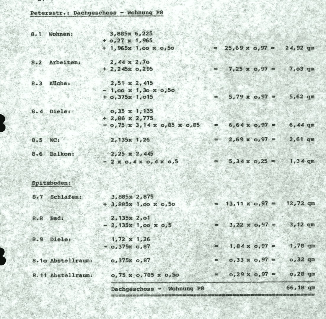 Prenájom bytu 3-izbový 66 m², Petersstrasse 59, Krefeld, Severné Porýnie - Westfálsko Prenájom bytu 3-izbový 66 m², Petersstrasse 59, Krefeld, Severné Porýnie - Westfálsko