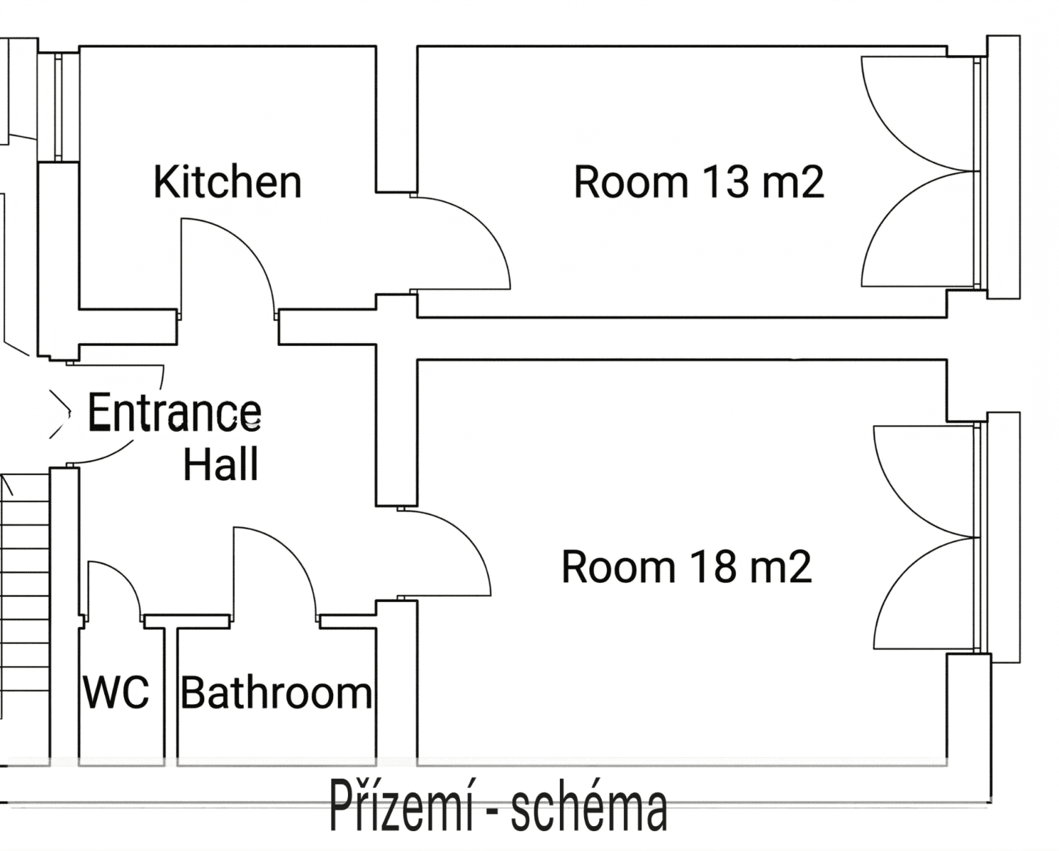 Prenájom bytu 2-izbový 48 m², Svitavská, Brno, Jihomoravský kraj Prenájom bytu 2-izbový 48 m², Svitavská, Brno, Jihomoravský kraj