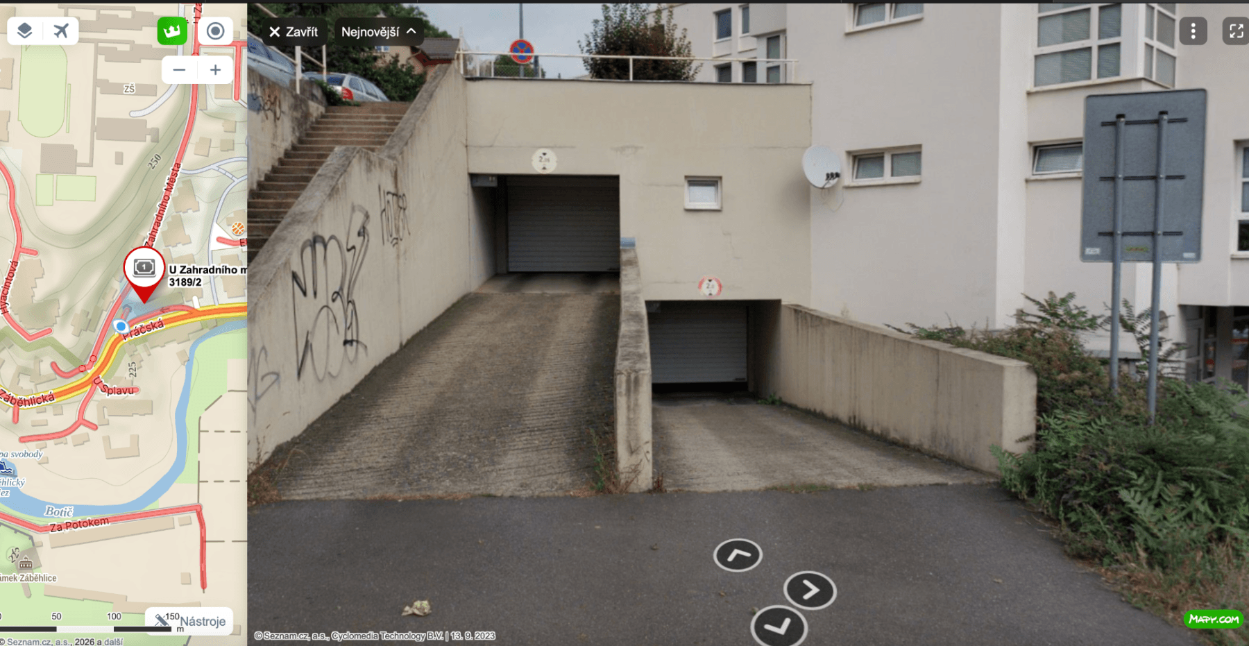 Prenájom garáže 12 m², U Zahradního města, Praha, Praha Prenájom garáže 12 m², U Zahradního města, Praha, Praha