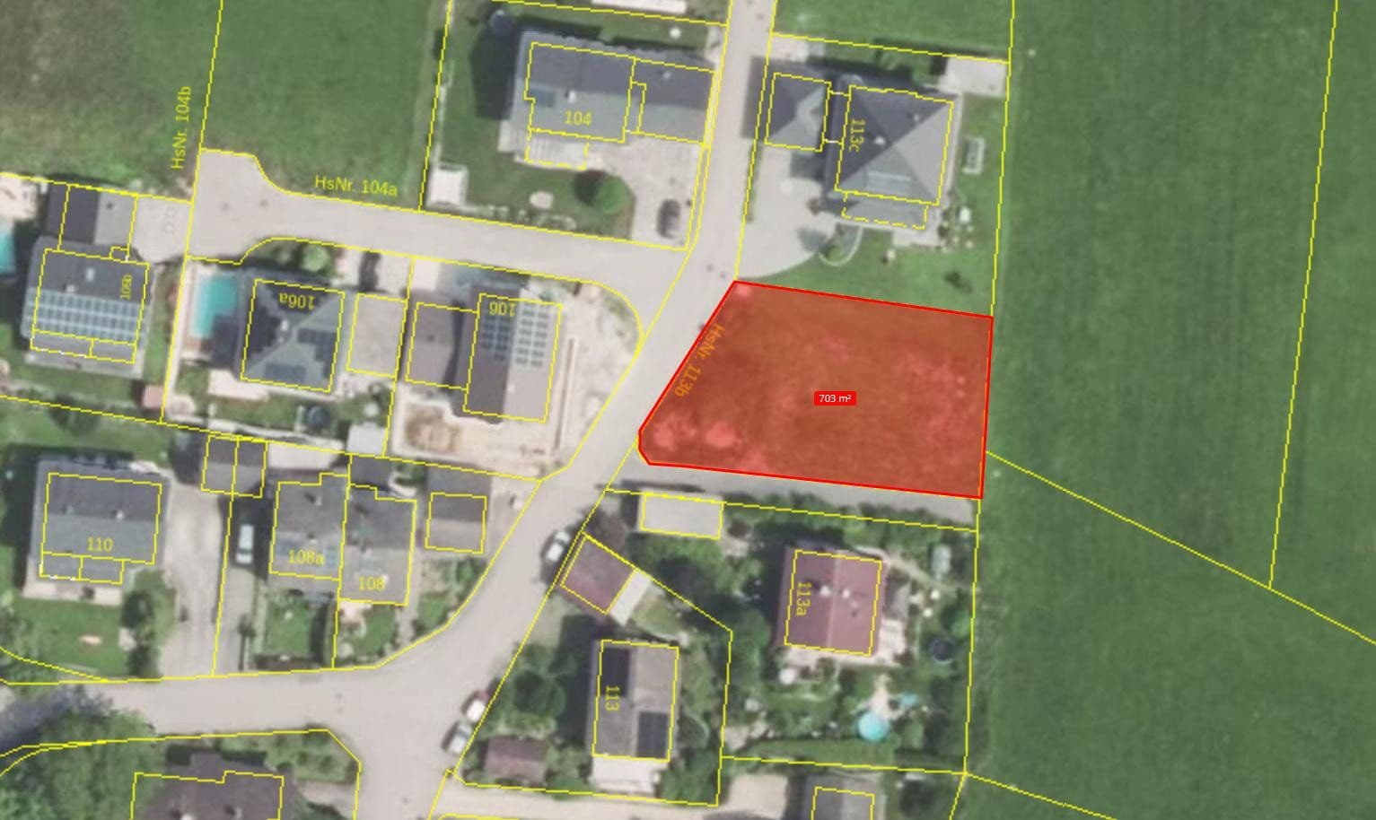 Predaj pozemku 703 m², Salmanskirchen, Ampfing, Bavorsko Predaj pozemku 703 m², Salmanskirchen, Ampfing, Bavorsko