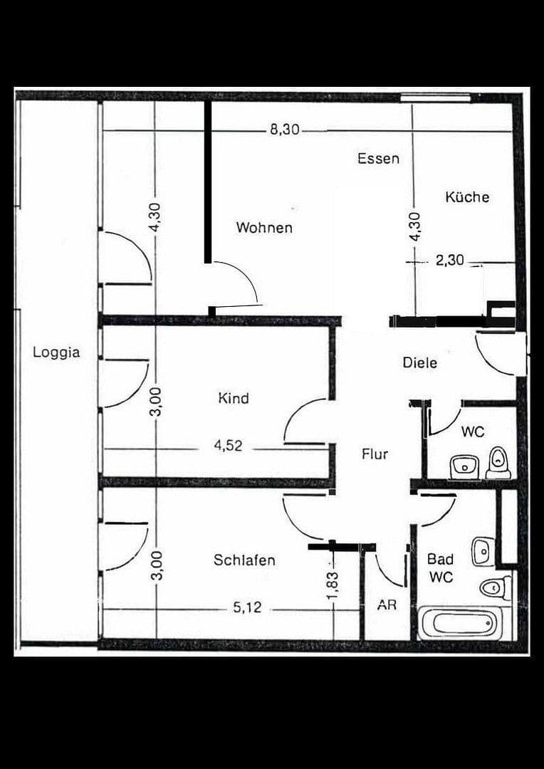 Predaj bytu 3-izbový 91 m², Köln, Severné Porýnie - Westfálsko Predaj bytu 3-izbový 91 m², Köln, Severné Porýnie - Westfálsko