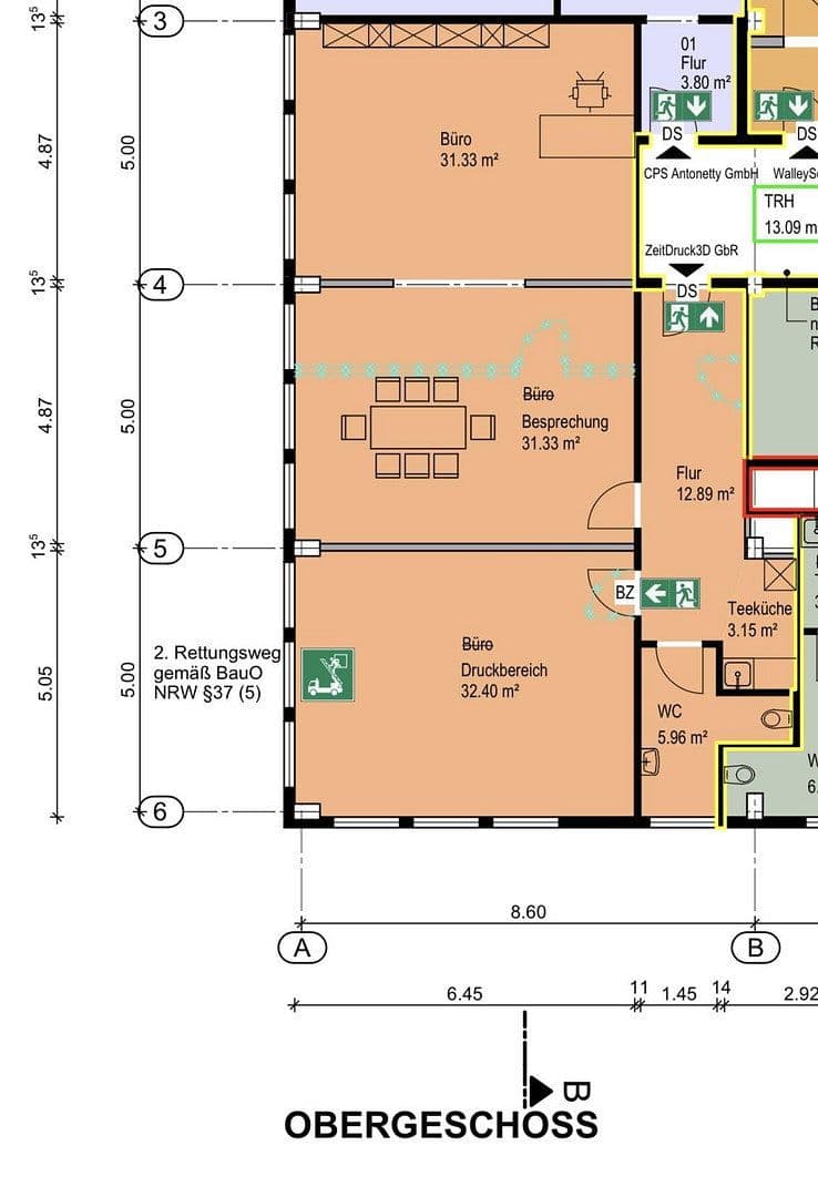 Prenájom kancelárie 110 m², Schwelm, Severné Porýnie - Westfálsko Prenájom kancelárie 110 m², Schwelm, Severné Porýnie - Westfálsko