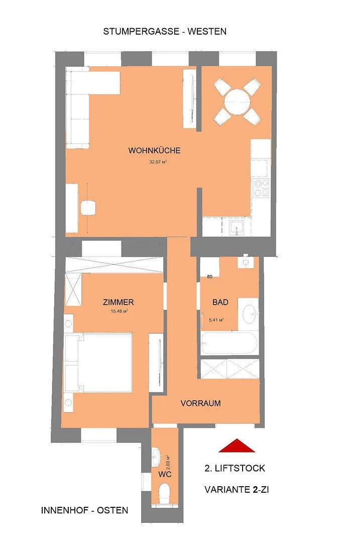 Predaj bytu 3-izbový 65 m², Wien, Viedeň Predaj bytu 3-izbový 65 m², Wien, Viedeň