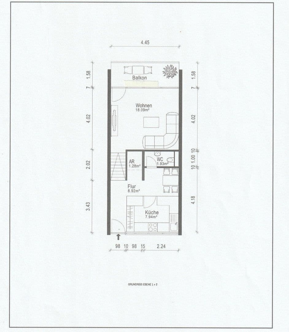 Predaj bytu 2-izbový 65 m², Jüttkenmoor 6, Lüneburg, Dolné Sasko Predaj bytu 2-izbový 65 m², Jüttkenmoor 6, Lüneburg, Dolné Sasko
