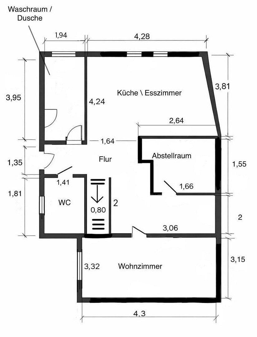Predaj domu 107 m², pozemek 170 m², Hebe A 3, Bad Frankenhausen/Kyffhäuser, Durínsko Predaj domu 107 m², pozemek 170 m², Hebe A 3, Bad Frankenhausen/Kyffhäuser, Durínsko