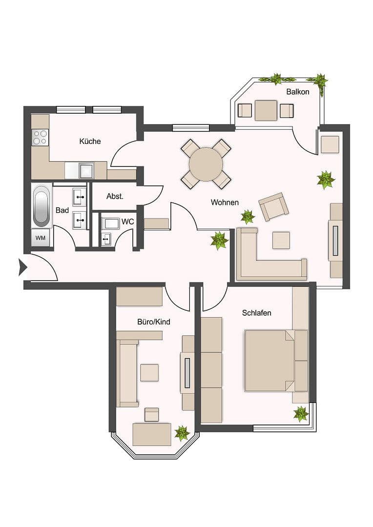 Predaj bytu 3-izbový 90 m², Wachenheim, Porýnie-Falcko Predaj bytu 3-izbový 90 m², Wachenheim, Porýnie-Falcko