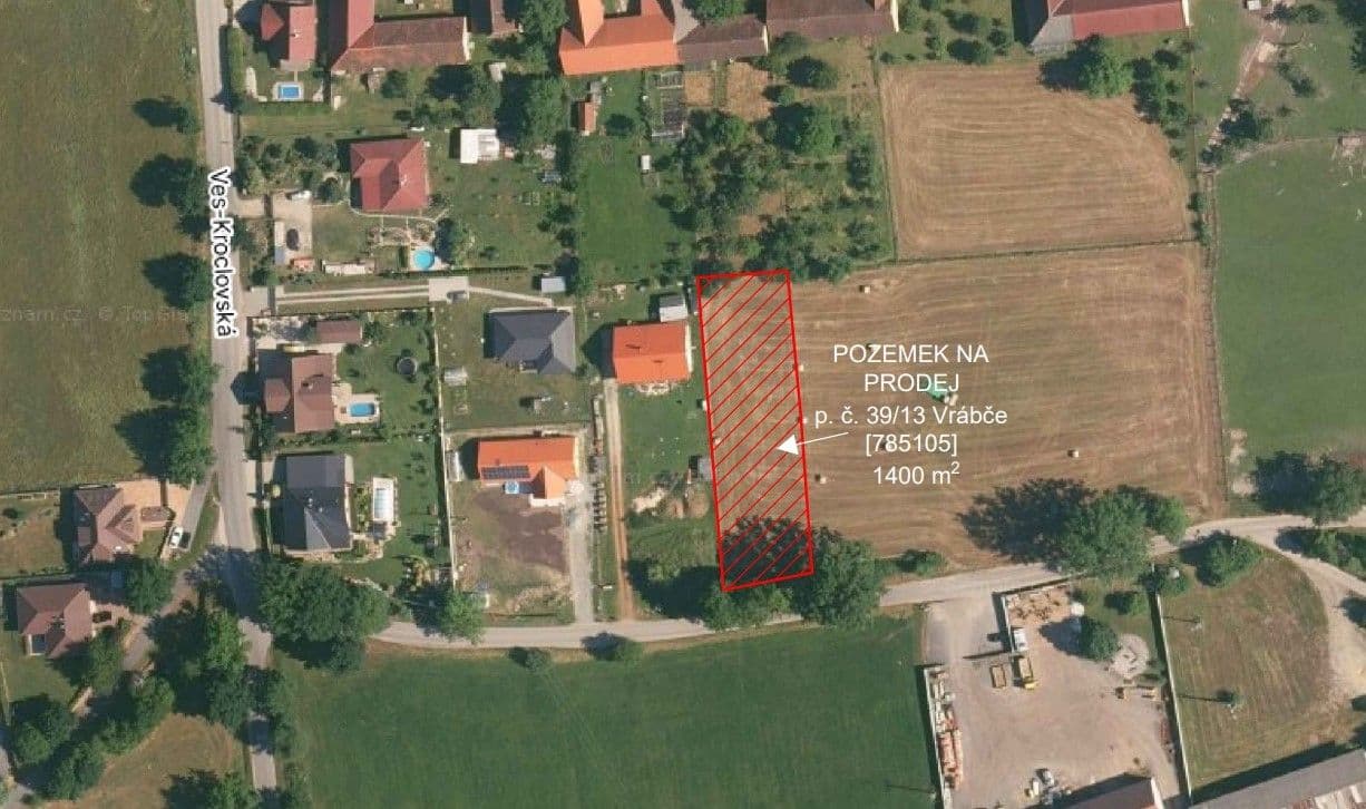 Predaj pozemku 1.400 m², Vrábče, Jihočeský kraj Predaj pozemku 1.400 m², Vrábče, Jihočeský kraj