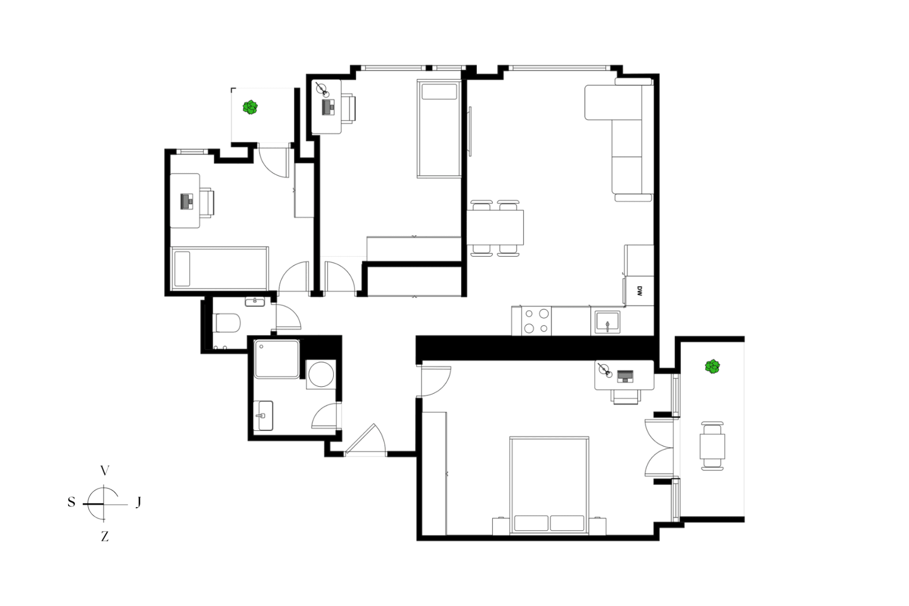 Predaj bytu 4-izbový 76 m², Kolátorova, Praha, Praha Predaj bytu 4-izbový 76 m², Kolátorova, Praha, Praha