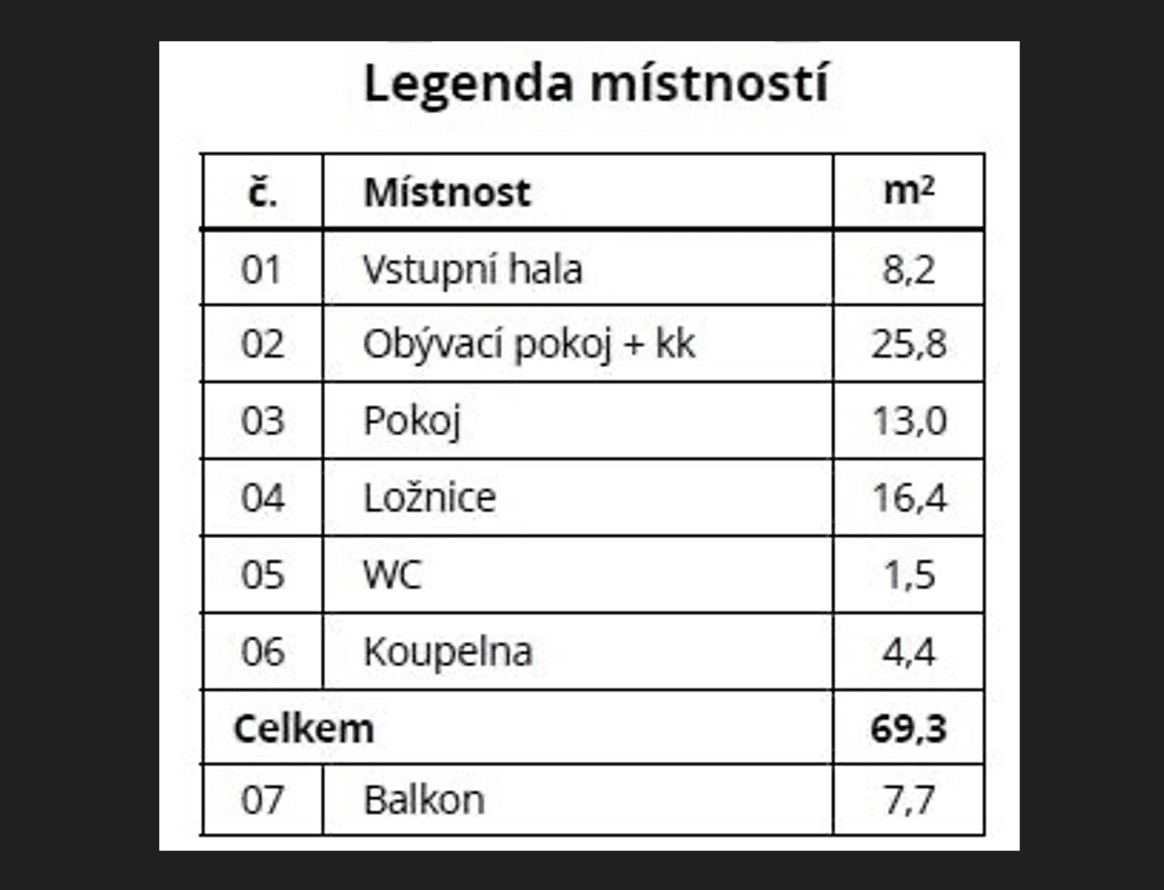 Prenájom bytu 3-izbový 69 m², Americká, Kladno, Středočeský kraj Prenájom bytu 3-izbový 69 m², Americká, Kladno, Středočeský kraj