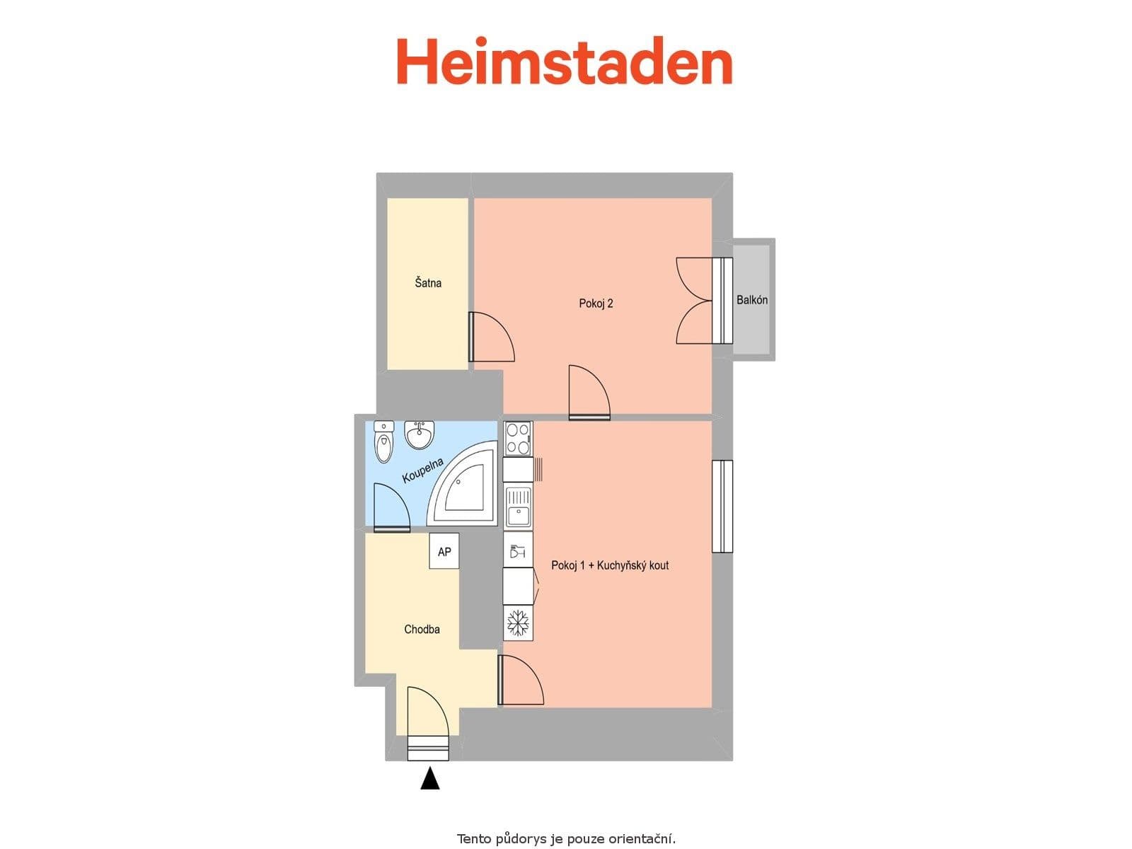 Prenájom bytu 2-izbový 52 m², Československé armády, Havířov, Moravskoslezský kraj Prenájom bytu 2-izbový 52 m², Československé armády, Havířov, Moravskoslezský kraj