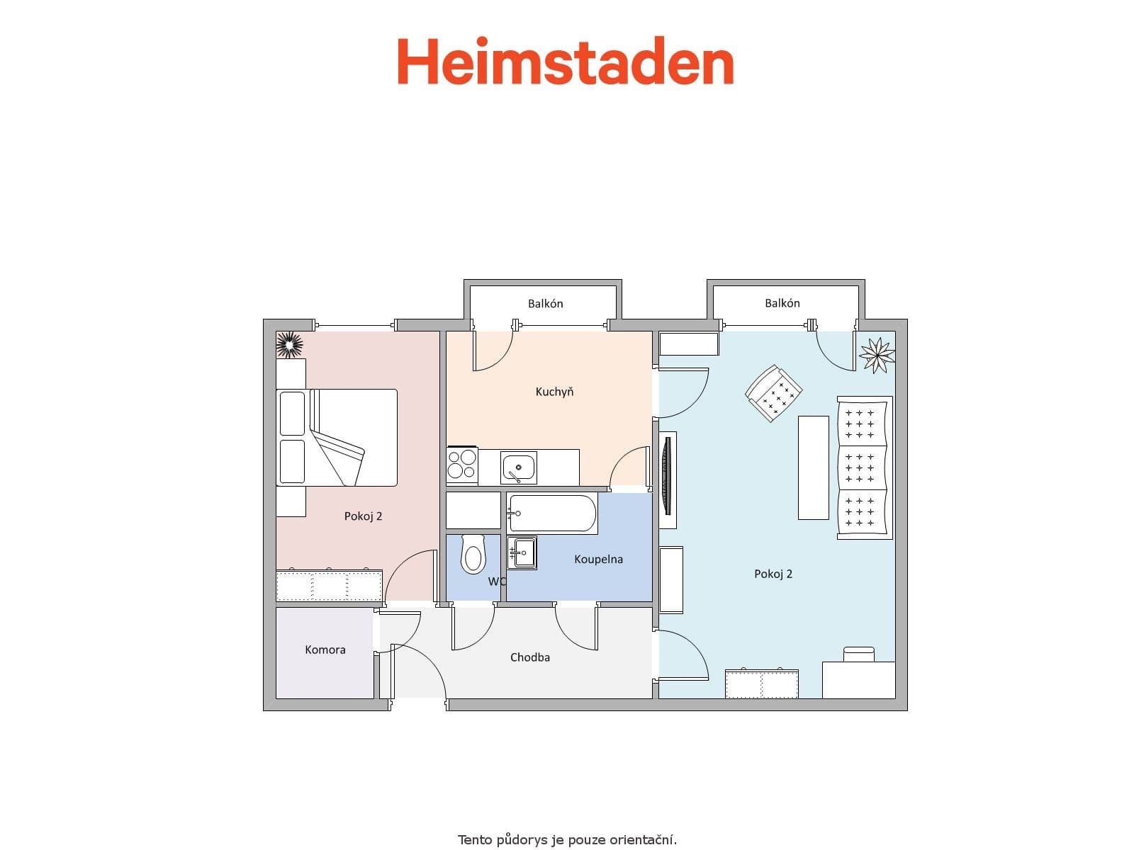 Prenájom bytu 2-izbový 57 m², Československé armády, Frýdek-Místek, Moravskoslezský kraj Prenájom bytu 2-izbový 57 m², Československé armády, Frýdek-Místek, Moravskoslezský kraj