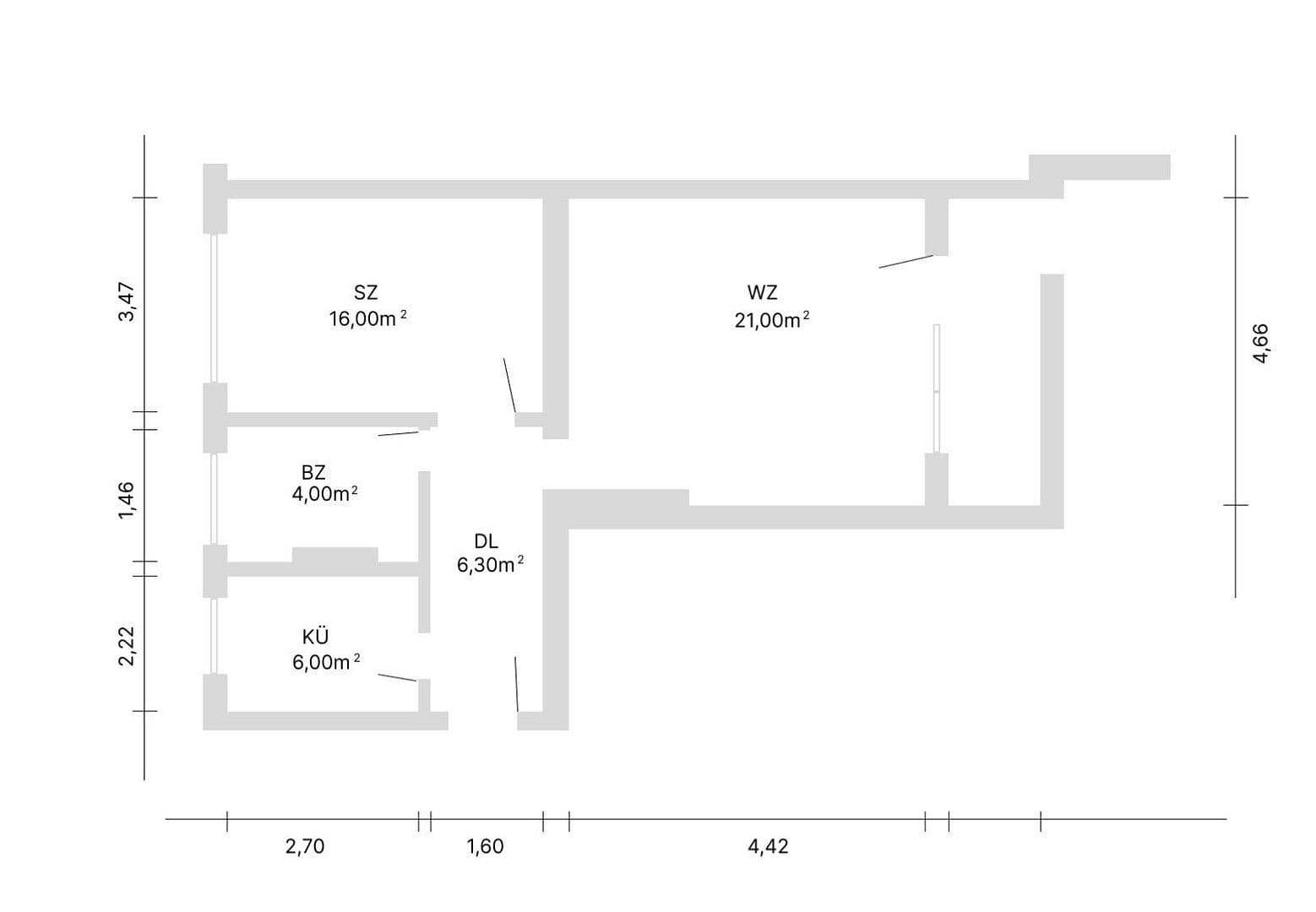 Predaj bytu 2-izbový 55 m², Berlin, Berlín Predaj bytu 2-izbový 55 m², Berlin, Berlín