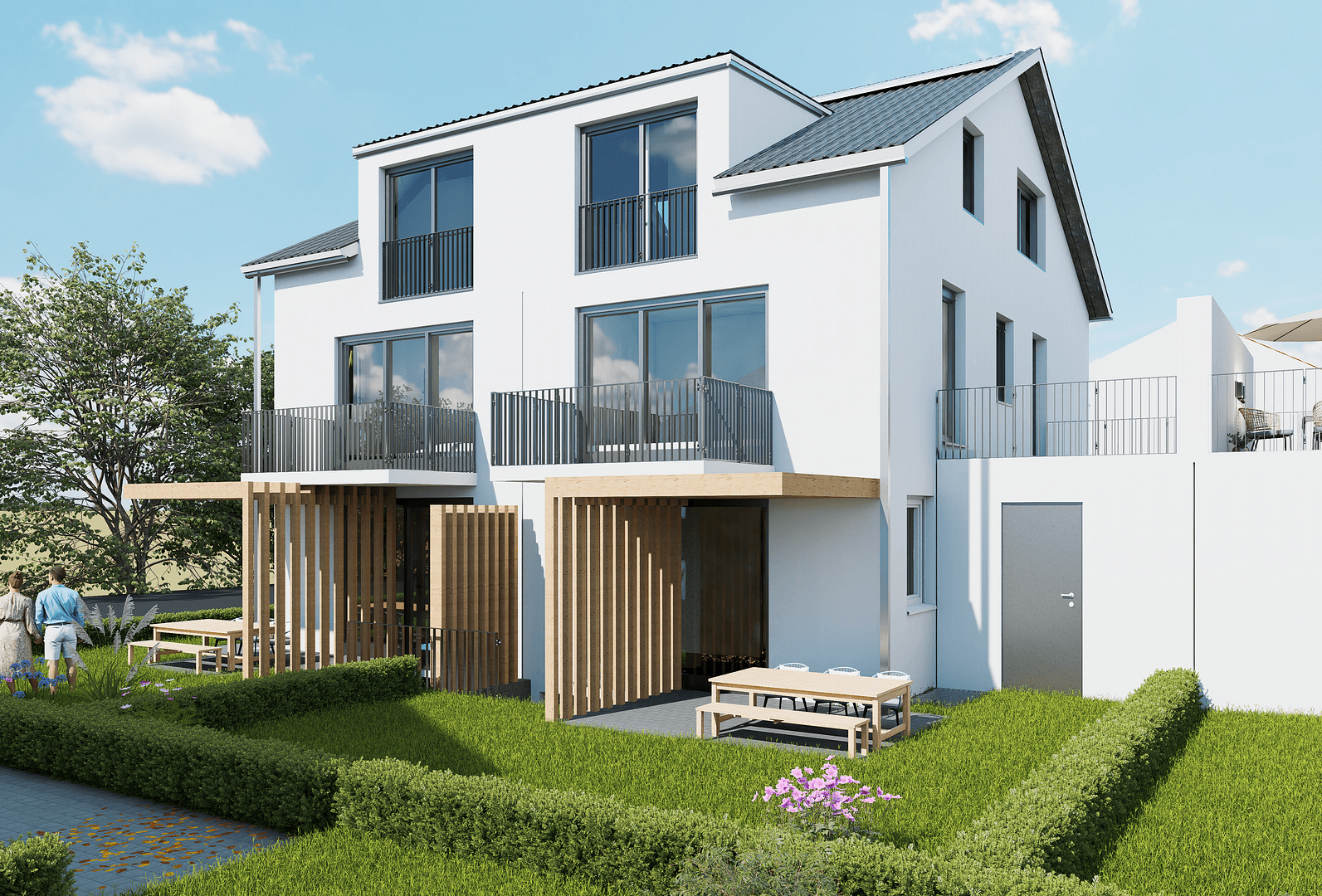 Predaj domu 172 m², pozemek 222 m², Oberding, Bavorsko Predaj domu 172 m², pozemek 222 m², Oberding, Bavorsko