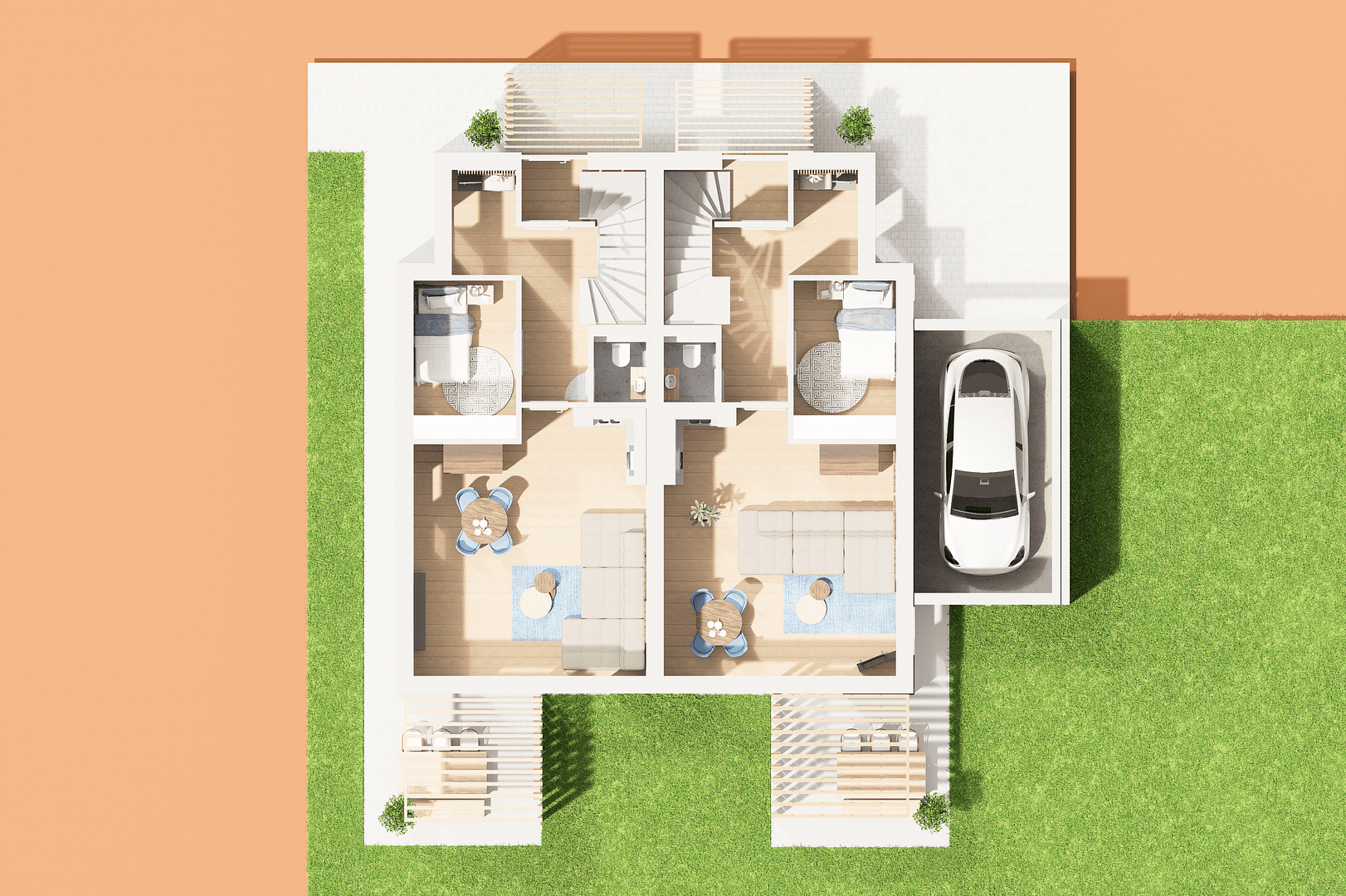Predaj domu 172 m², pozemek 222 m², Oberding, Bavorsko Predaj domu 172 m², pozemek 222 m², Oberding, Bavorsko