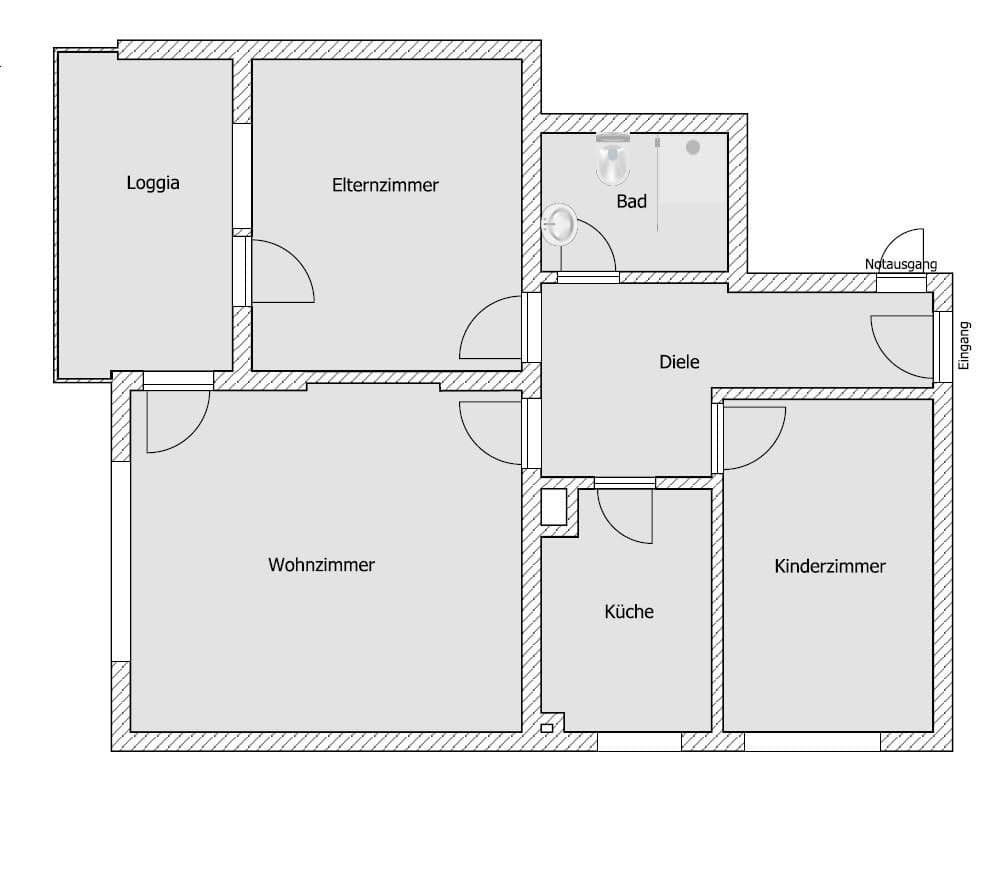 Predaj bytu 3-izbový 75 m², Schönbornring 7, Neu-Isenburg, Hesensko Predaj bytu 3-izbový 75 m², Schönbornring 7, Neu-Isenburg, Hesensko