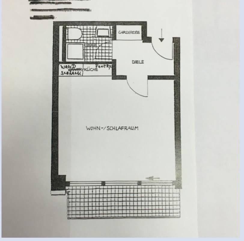 Prenájom bytu 1-izbový 34 m², Gladbacher Str. 15, Düsseldorf, Severné Porýnie - Westfálsko Prenájom bytu 1-izbový 34 m², Gladbacher Str. 15, Düsseldorf, Severné Porýnie - Westfálsko