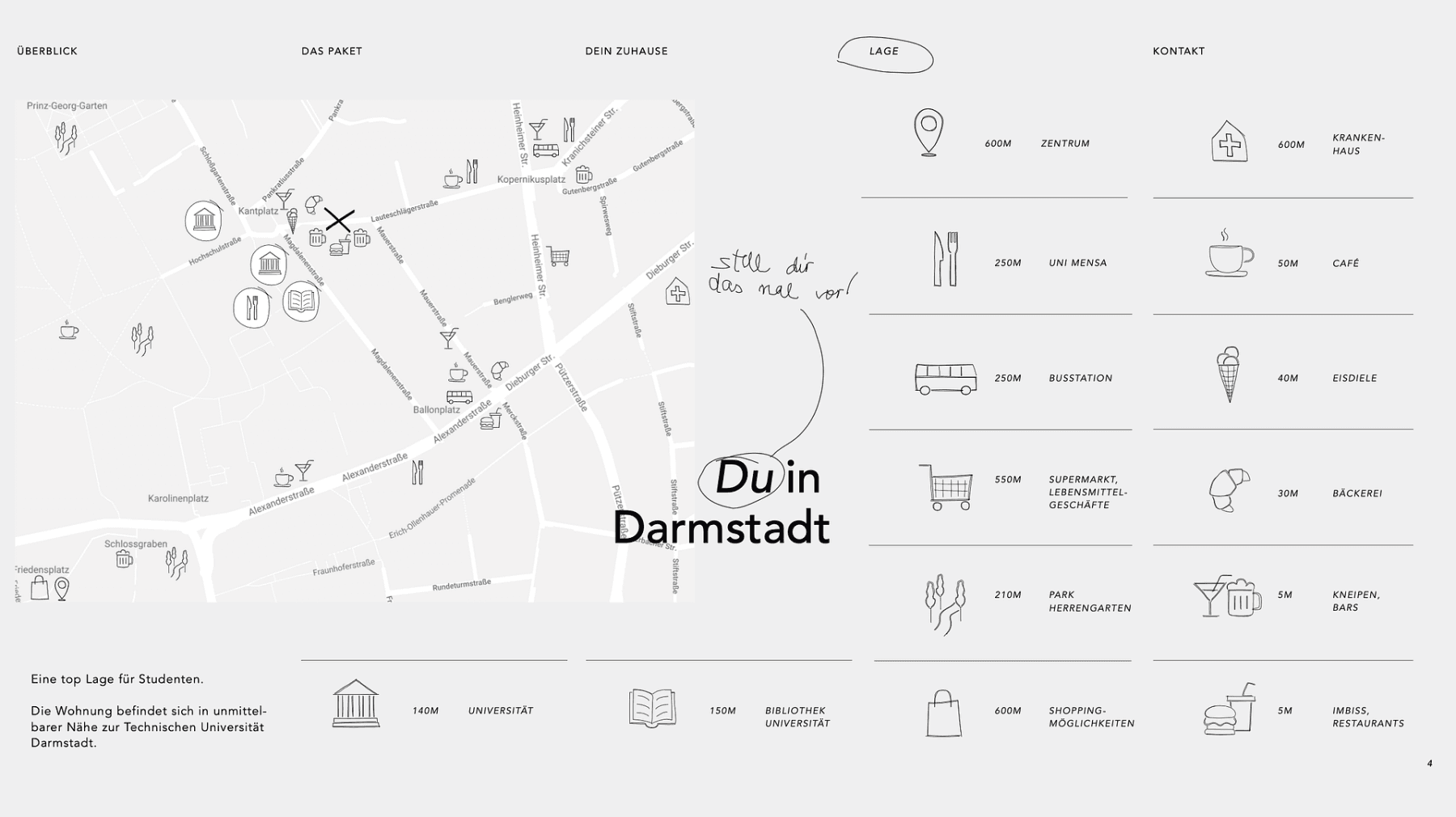Prenájom bytu 3-izbový 70 m², Lauteschlägerstraße 3, Darmstadt, Hesensko Prenájom bytu 3-izbový 70 m², Lauteschlägerstraße 3, Darmstadt, Hesensko