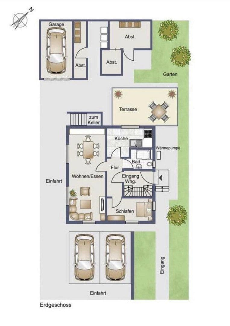 Predaj domu 143 m², pozemek 374 m², Justinus-Kerner.Str.7, Denkendorf, Bádensko-Wurttembersko Predaj domu 143 m², pozemek 374 m², Justinus-Kerner.Str.7, Denkendorf, Bádensko-Wurttembersko