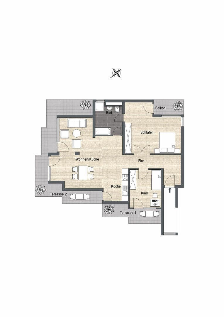 Predaj bytu 3-izbový 106 m², Haar, Bavorsko Predaj bytu 3-izbový 106 m², Haar, Bavorsko