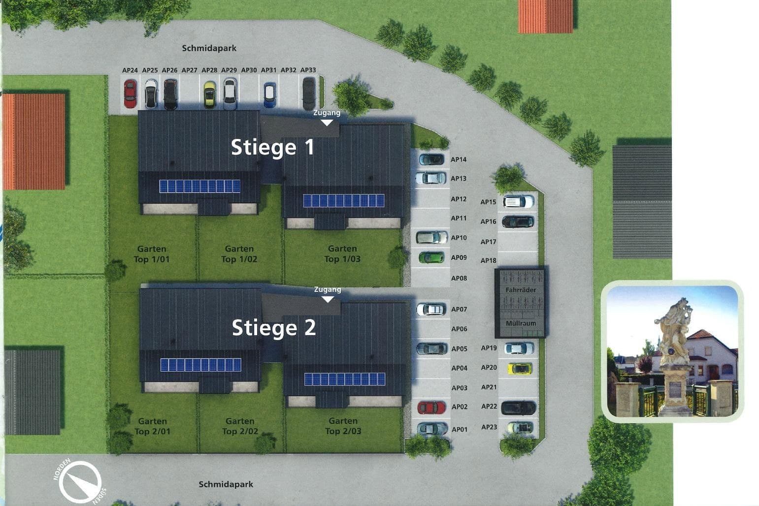 Prenájom bytu 3-izbový 66 m², Schmidapark, Großweikersdorf, Dolné Rakúsko Prenájom bytu 3-izbový 66 m², Schmidapark, Großweikersdorf, Dolné Rakúsko