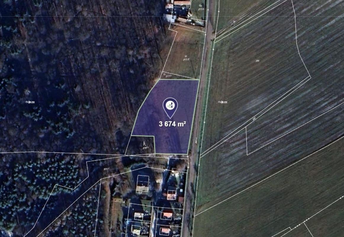 Predaj pozemku 3.674 m², Týniště nad Orlicí, Královéhradecký kraj Predaj pozemku 3.674 m², Týniště nad Orlicí, Královéhradecký kraj