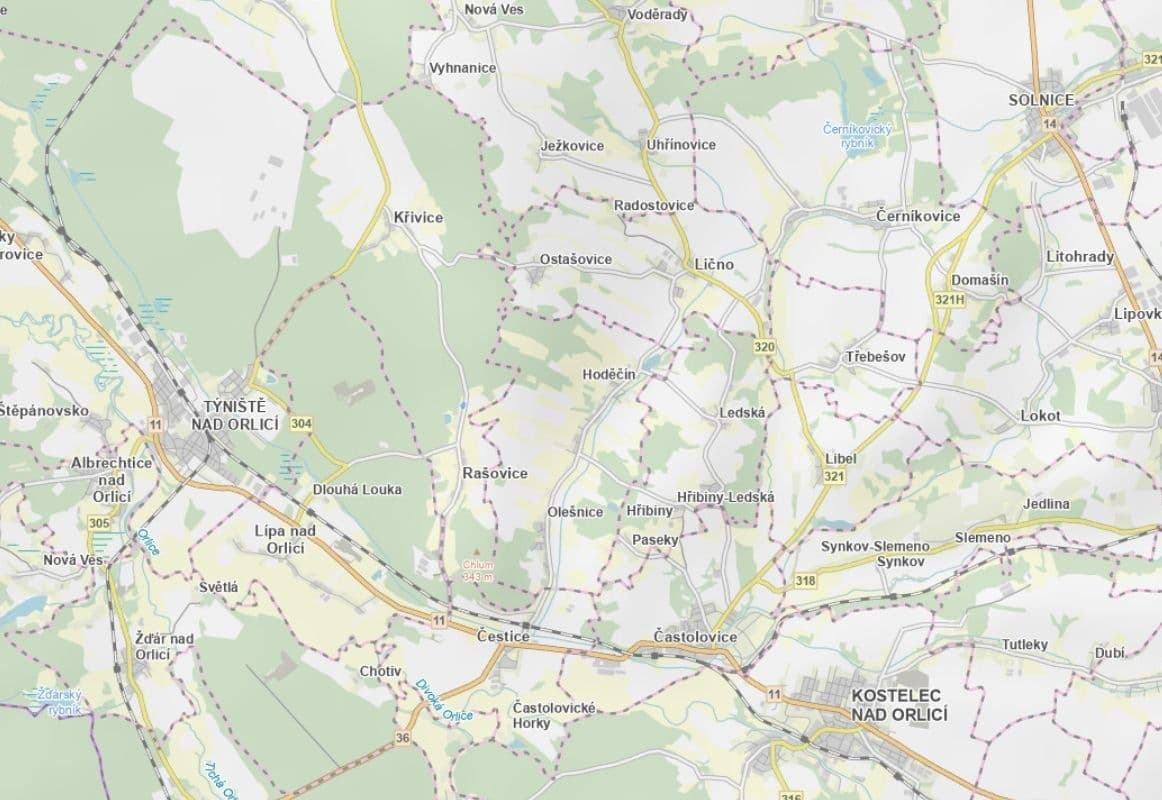 Predaj pozemku 3.674 m², Týniště nad Orlicí, Královéhradecký kraj Predaj pozemku 3.674 m², Týniště nad Orlicí, Královéhradecký kraj