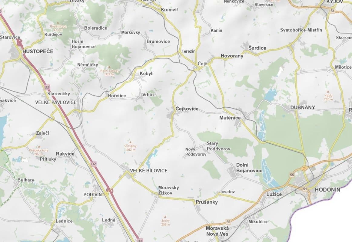 Predaj pozemku 6.478 m², Čejkovice, Jihomoravský kraj Predaj pozemku 6.478 m², Čejkovice, Jihomoravský kraj