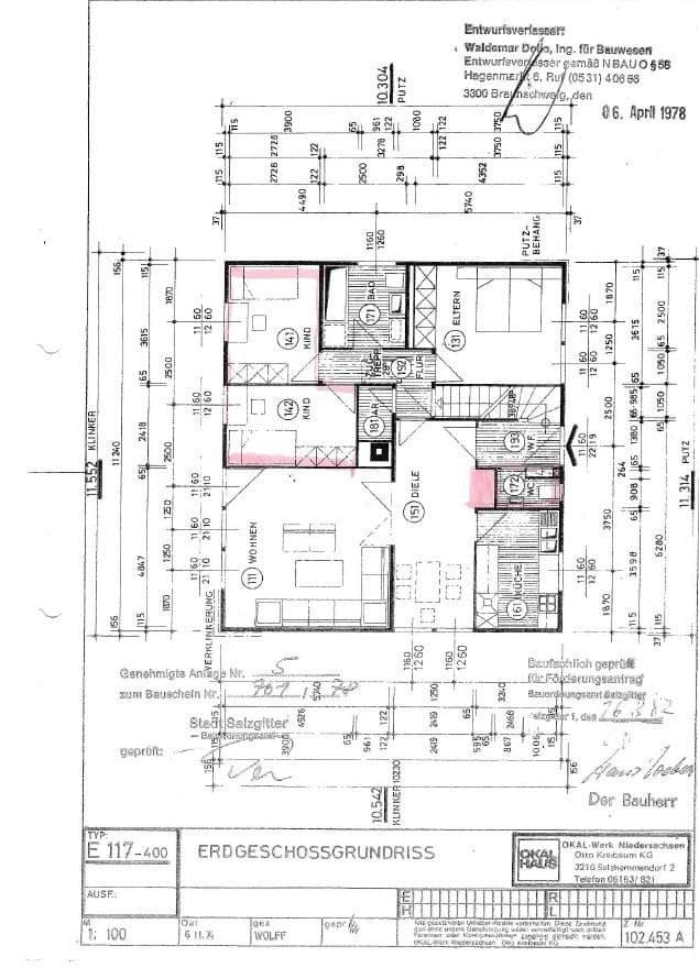 Predaj domu 130 m², pozemek 915 m², Schwerdtfegerstr. 18D, Salzgitter, Dolné Sasko Predaj domu 130 m², pozemek 915 m², Schwerdtfegerstr. 18D, Salzgitter, Dolné Sasko
