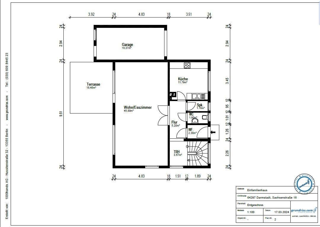 Predaj domu 189 m², pozemek 560 m², Sachsenstraße 16, Darmstadt, Hesensko Predaj domu 189 m², pozemek 560 m², Sachsenstraße 16, Darmstadt, Hesensko