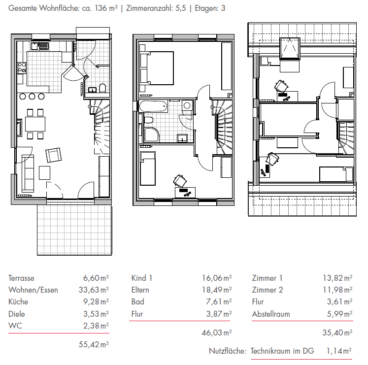 Prenájom domu 136 m², pozemek 200 m², Erzhäuser Straße 36, Darmstadt, Hesensko Prenájom domu 136 m², pozemek 200 m², Erzhäuser Straße 36, Darmstadt, Hesensko