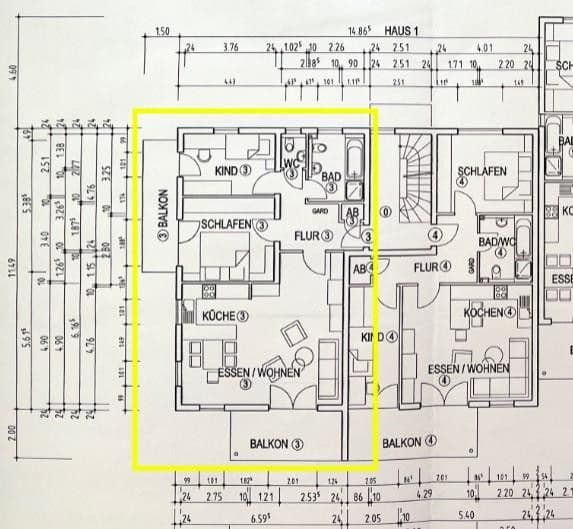 Prenájom bytu 3-izbový 80 m², Herdweg 2, Erlenbach, Bádensko-Wurttembersko Prenájom bytu 3-izbový 80 m², Herdweg 2, Erlenbach, Bádensko-Wurttembersko