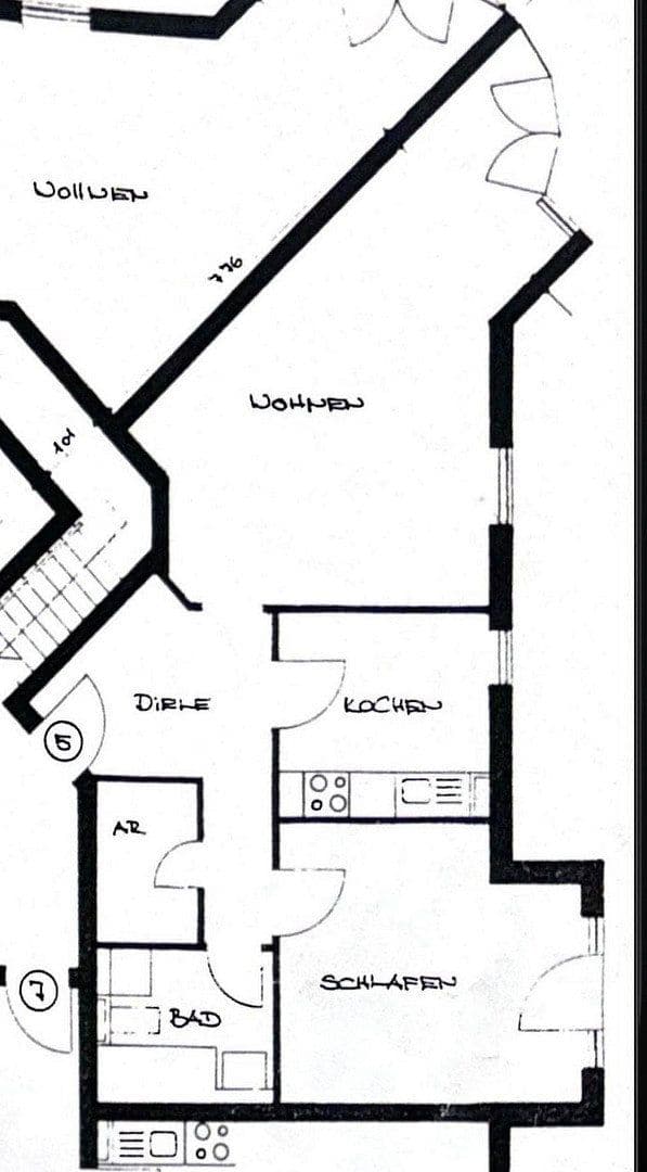 Prenájom bytu 2-izbový 68 m², Prinzregentenstraße 39, Ludwigshafen am Rhein, Porýnie-Falcko Prenájom bytu 2-izbový 68 m², Prinzregentenstraße 39, Ludwigshafen am Rhein, Porýnie-Falcko