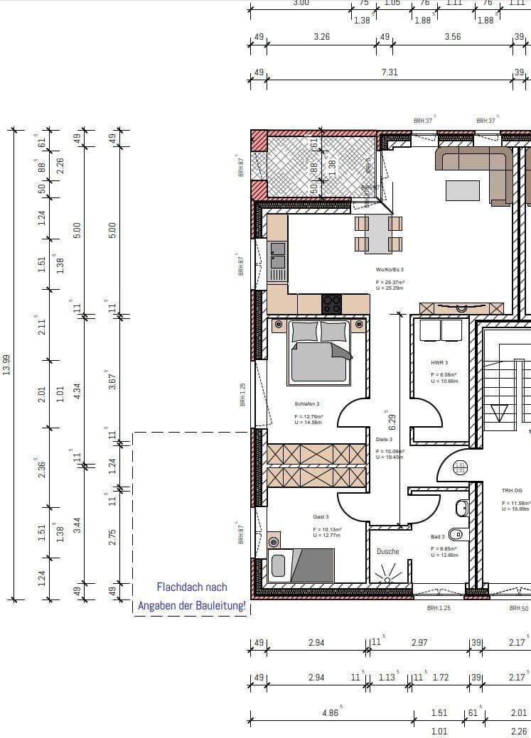Prenájom bytu 2-izbový 75 m², Westoverledingen, Dolné Sasko Prenájom bytu 2-izbový 75 m², Westoverledingen, Dolné Sasko