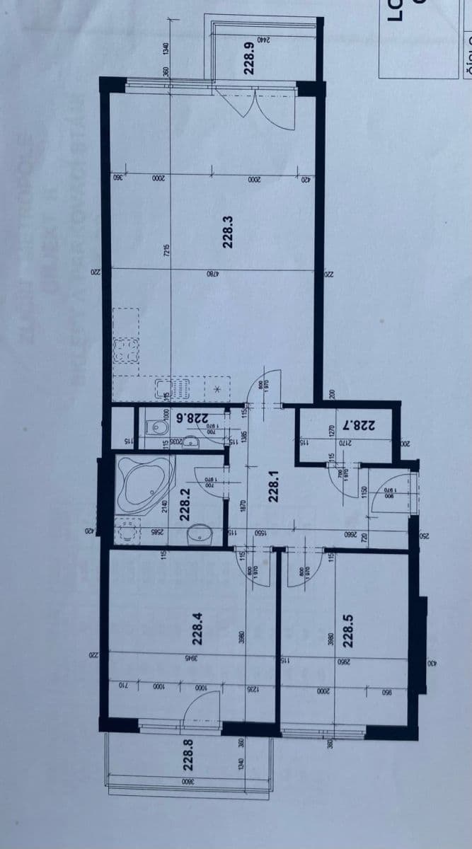 Predaj bytu 3-izbový 87 m², Sazovická, Praha, Praha Predaj bytu 3-izbový 87 m², Sazovická, Praha, Praha