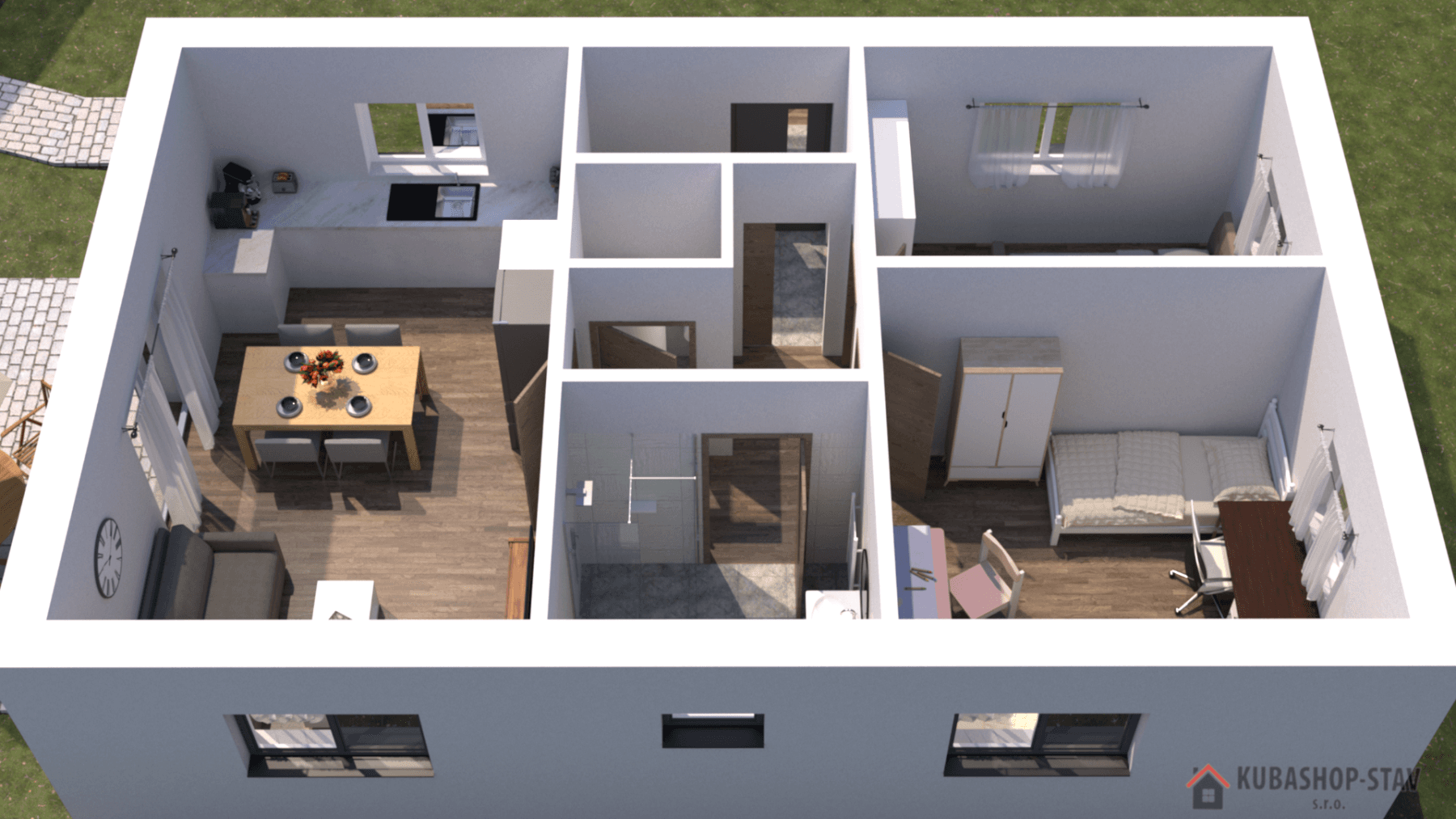 Predaj domu 76 m², pozemek 570 m², Roubíčkov, Načeradec, Středočeský kraj Predaj domu 76 m², pozemek 570 m², Roubíčkov, Načeradec, Středočeský kraj