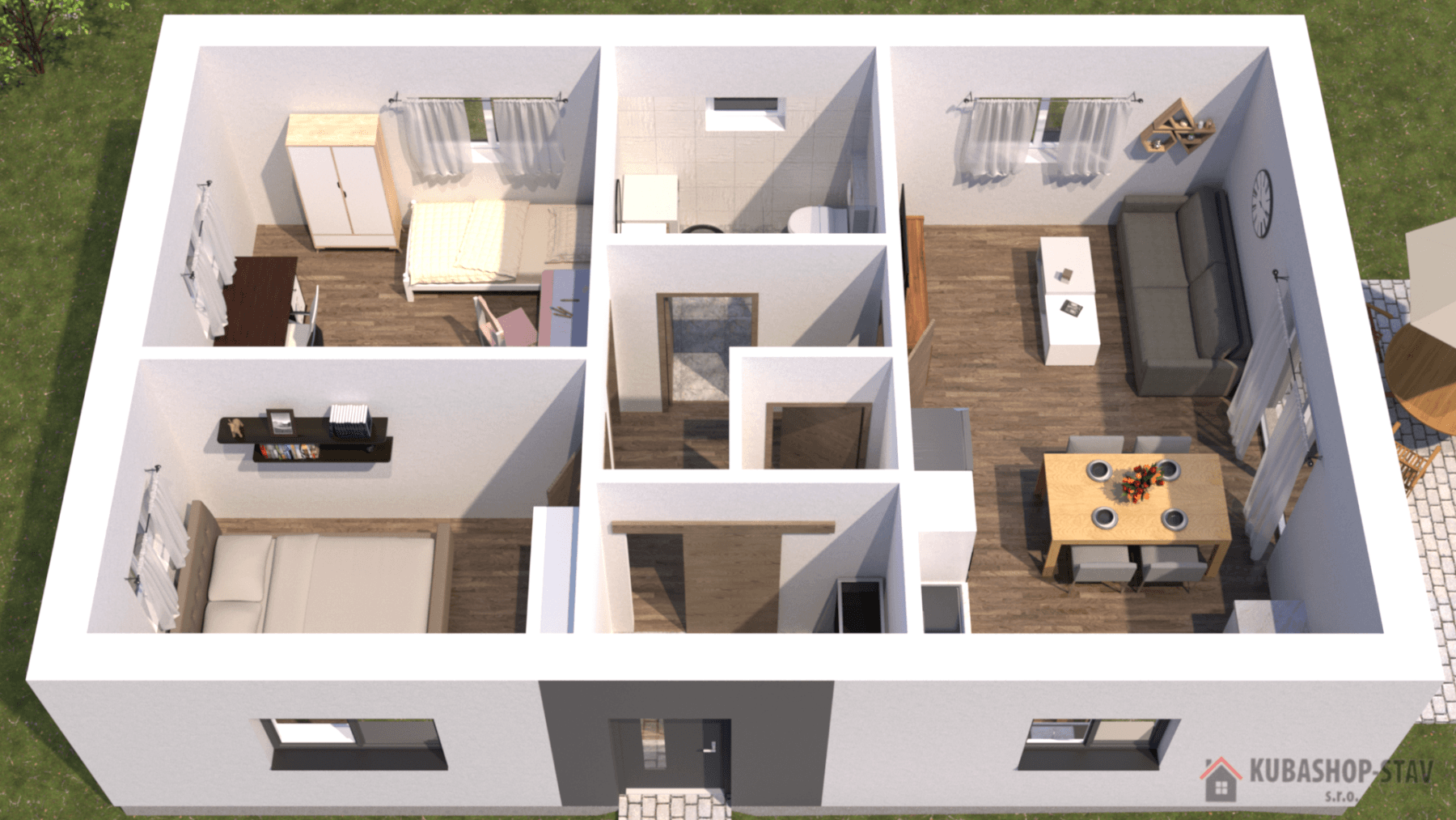 Predaj domu 76 m², pozemek 570 m², Roubíčkov, Načeradec, Středočeský kraj Predaj domu 76 m², pozemek 570 m², Roubíčkov, Načeradec, Středočeský kraj