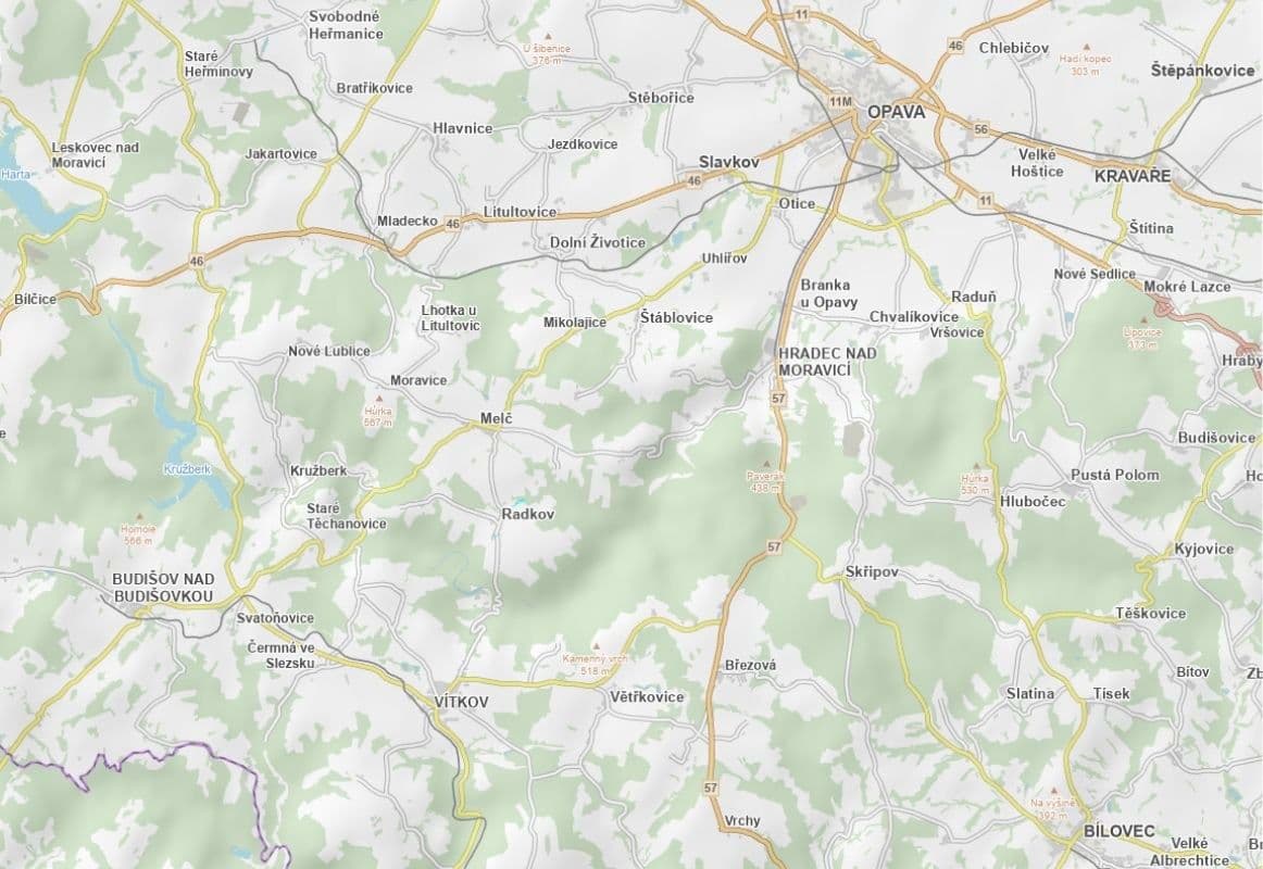 Predaj pozemku 8.735 m², Radkov, Moravskoslezský kraj Predaj pozemku 8.735 m², Radkov, Moravskoslezský kraj