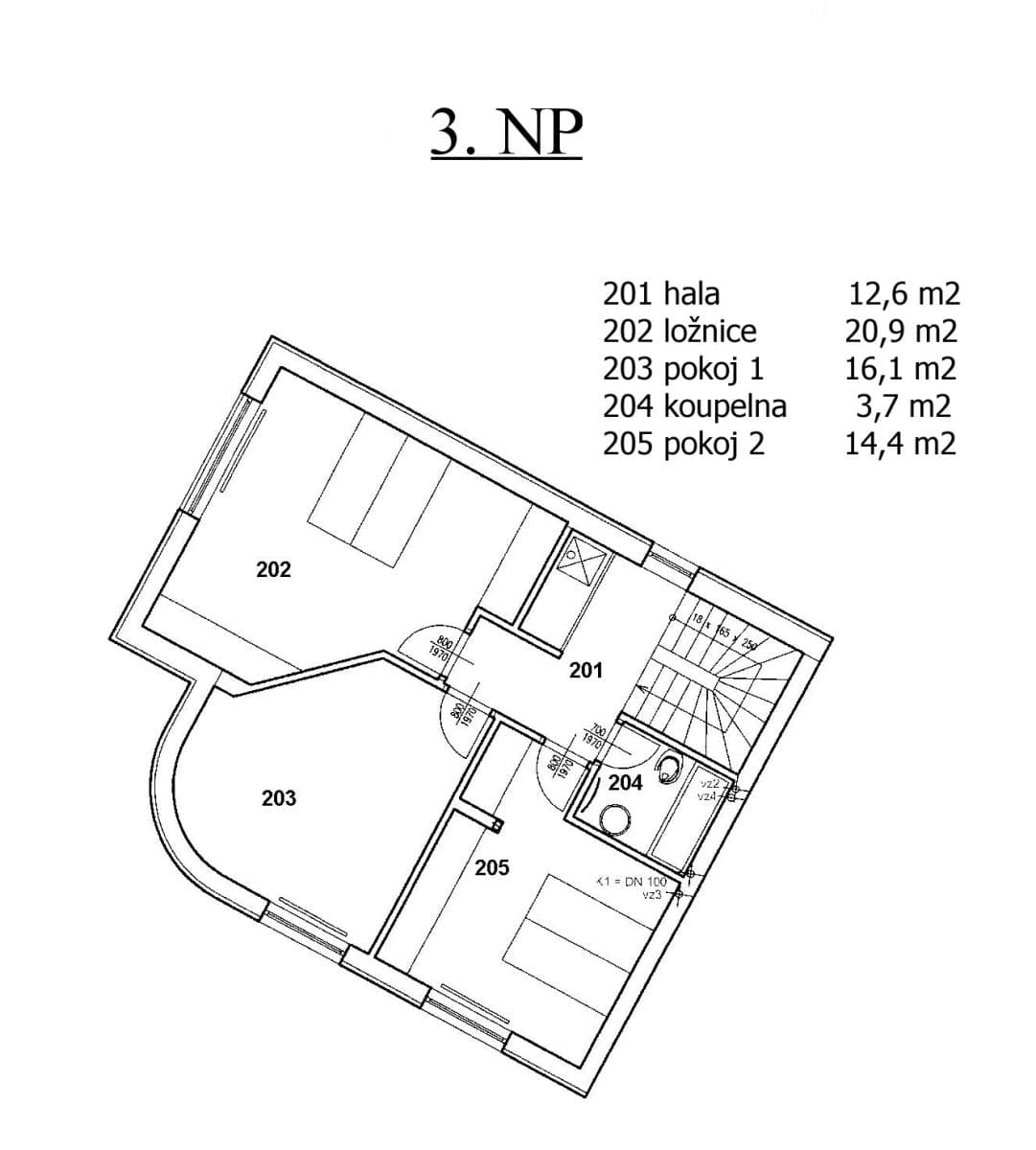 Prenájom bytu 5-izbový 190 m², U Dvojdomů, Praha, Praha Prenájom bytu 5-izbový 190 m², U Dvojdomů, Praha, Praha
