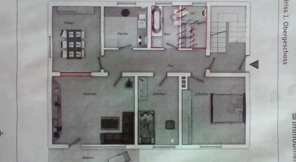 Prenájom bytu 4-izbový 98 m², Sprockhövel, Severné Porýnie - Westfálsko Prenájom bytu 4-izbový 98 m², Sprockhövel, Severné Porýnie - Westfálsko