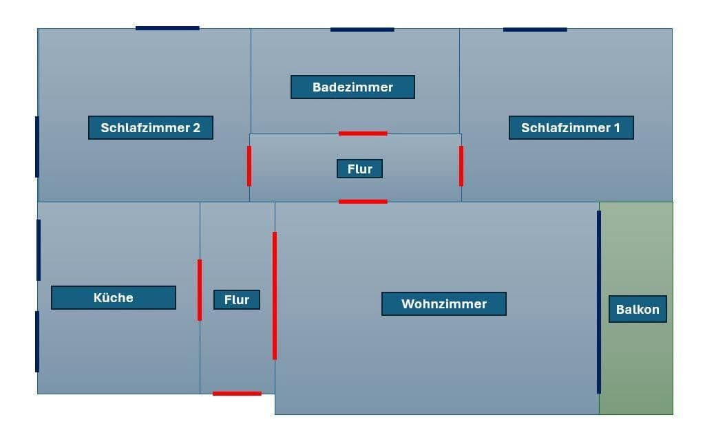 Prenájom bytu 3-izbový 70 m², Sperberstraße 18, Leichlingen, Severné Porýnie - Westfálsko Prenájom bytu 3-izbový 70 m², Sperberstraße 18, Leichlingen, Severné Porýnie - Westfálsko
