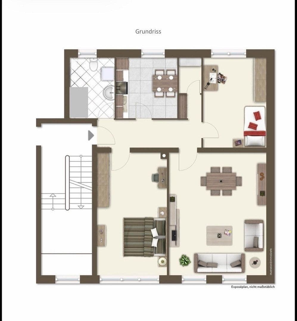Prenájom bytu 3-izbový 93 m², Itzehoe, Šlezvicko-Holštajnsko Prenájom bytu 3-izbový 93 m², Itzehoe, Šlezvicko-Holštajnsko