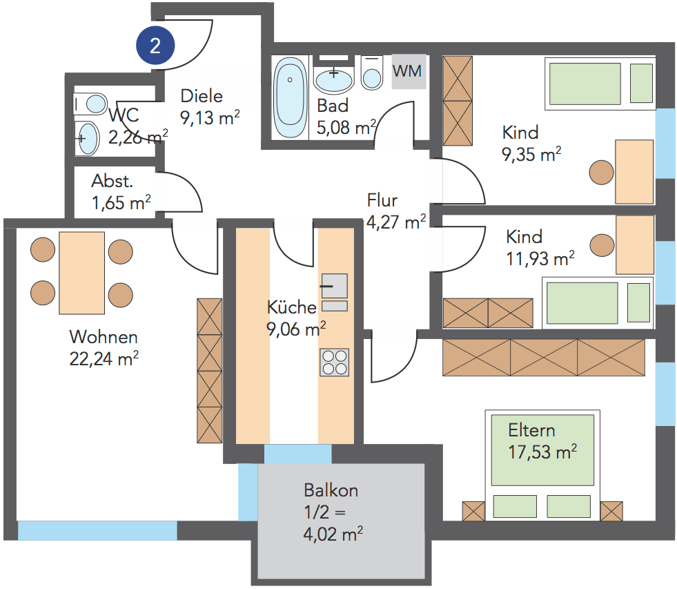 Prenájom bytu 4-izbový 94 m², Dr.-Wachler-Weg 37, Goslar, Dolné Sasko Prenájom bytu 4-izbový 94 m², Dr.-Wachler-Weg 37, Goslar, Dolné Sasko