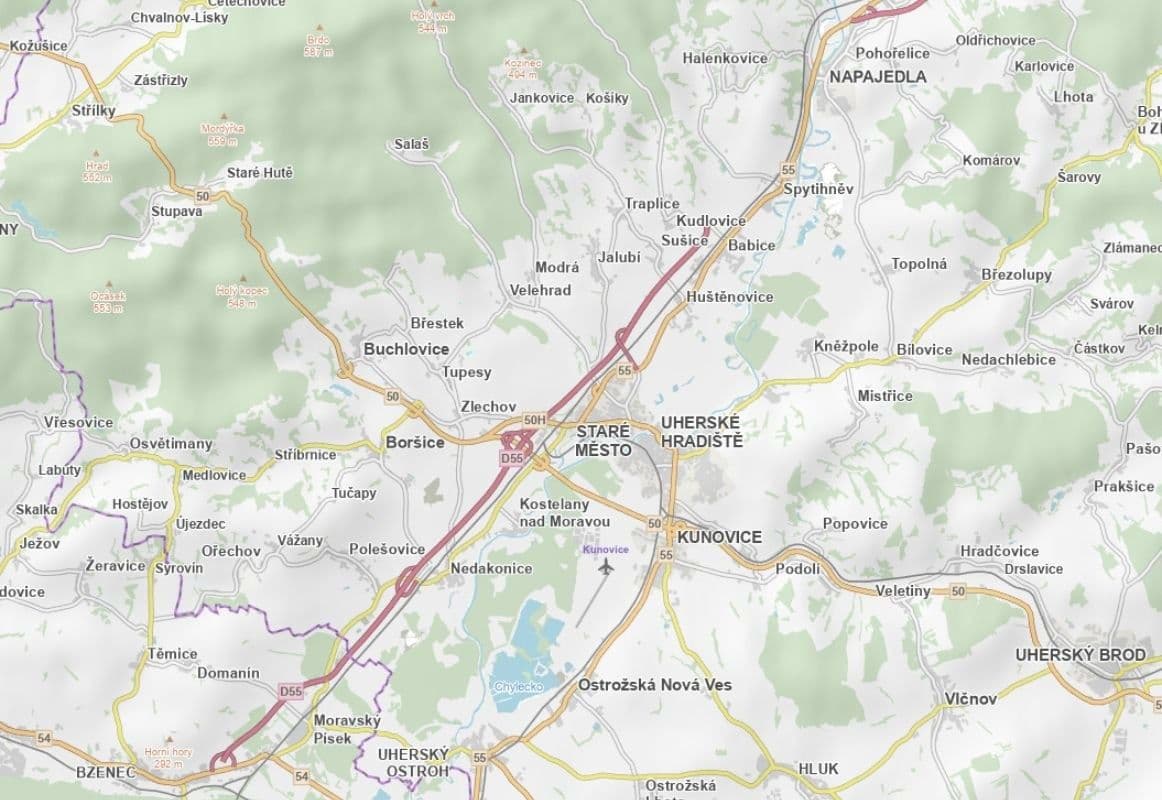 Predaj pozemku 476 m², Tupesy, Zlínský kraj Predaj pozemku 476 m², Tupesy, Zlínský kraj